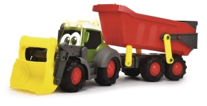 ABC - TRATOR FENDT COM REBOQUE LUZ E SOM, 65 CM