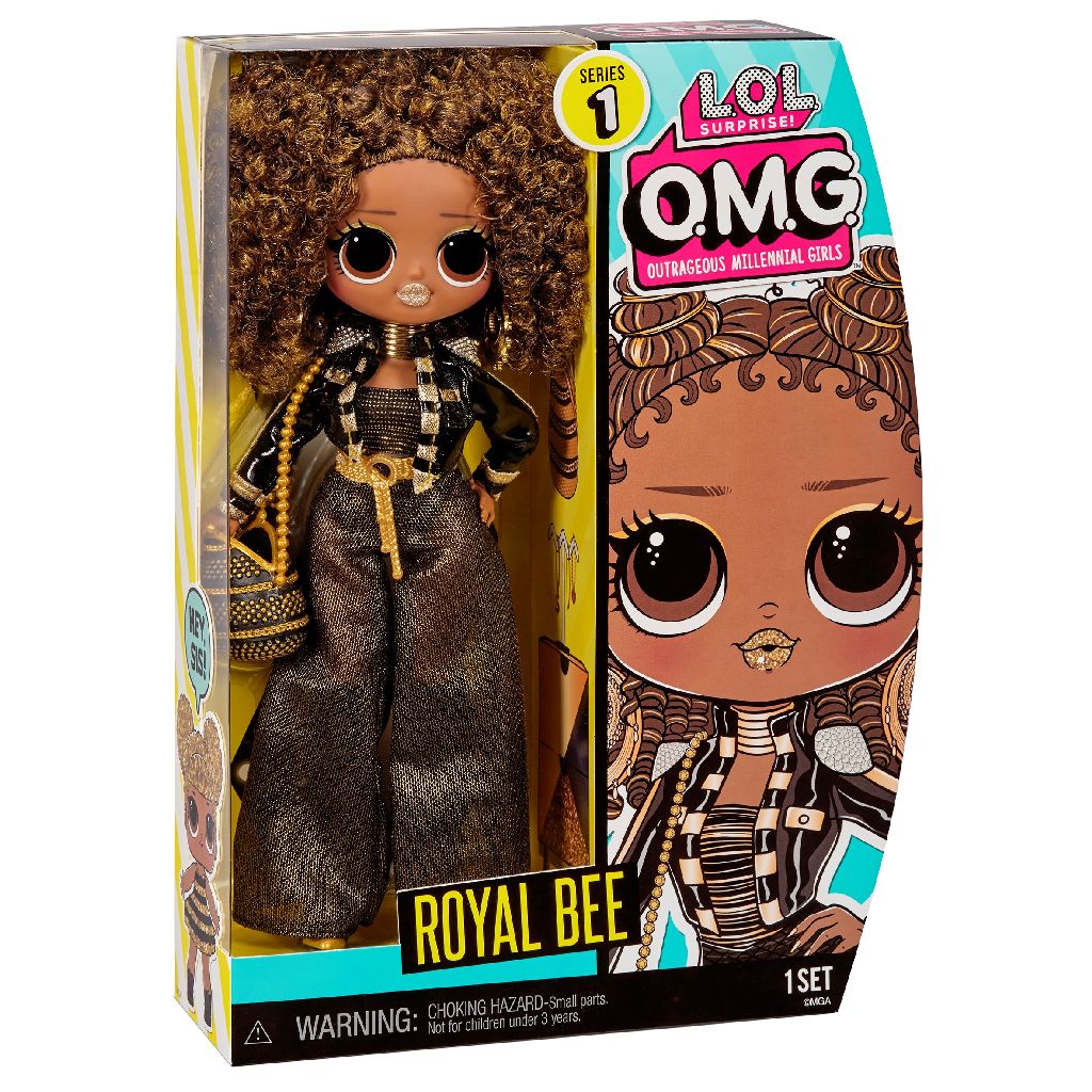 LOL Surprise OMG Fierce Royal Bee Fashion Doll With X Surprises ...