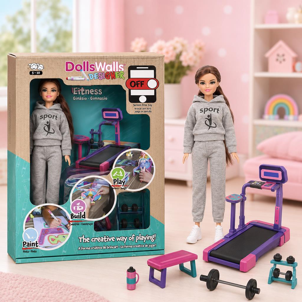 DOLLSWALLS DESIGNER FITNESS