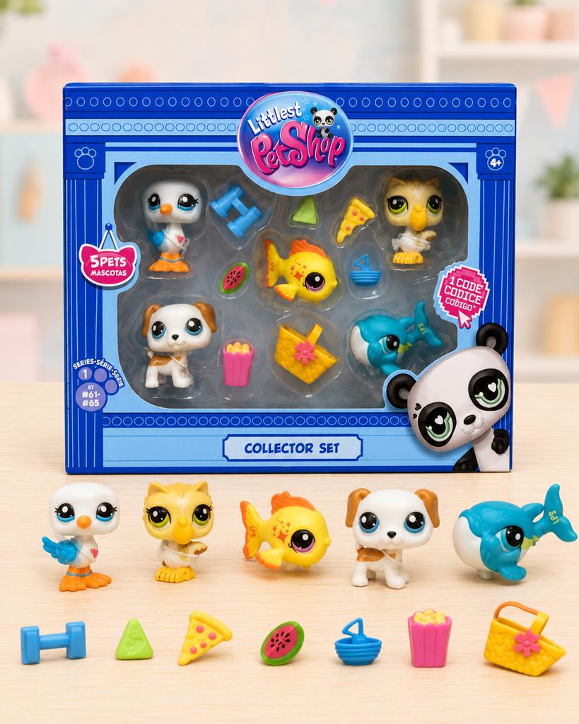 Littlest Pet Shop Pack 5 Coleção Besties Sunshine - Image 2