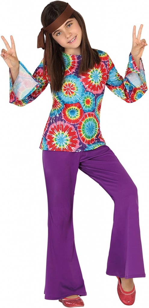 Disfarce Hippie 7/9 Anos