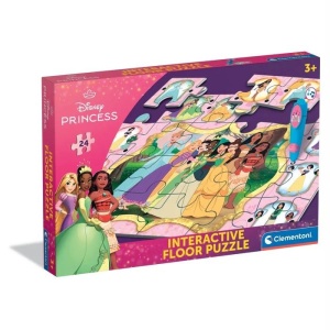 Tapete Puzzle + Jogo Interativo Princesas