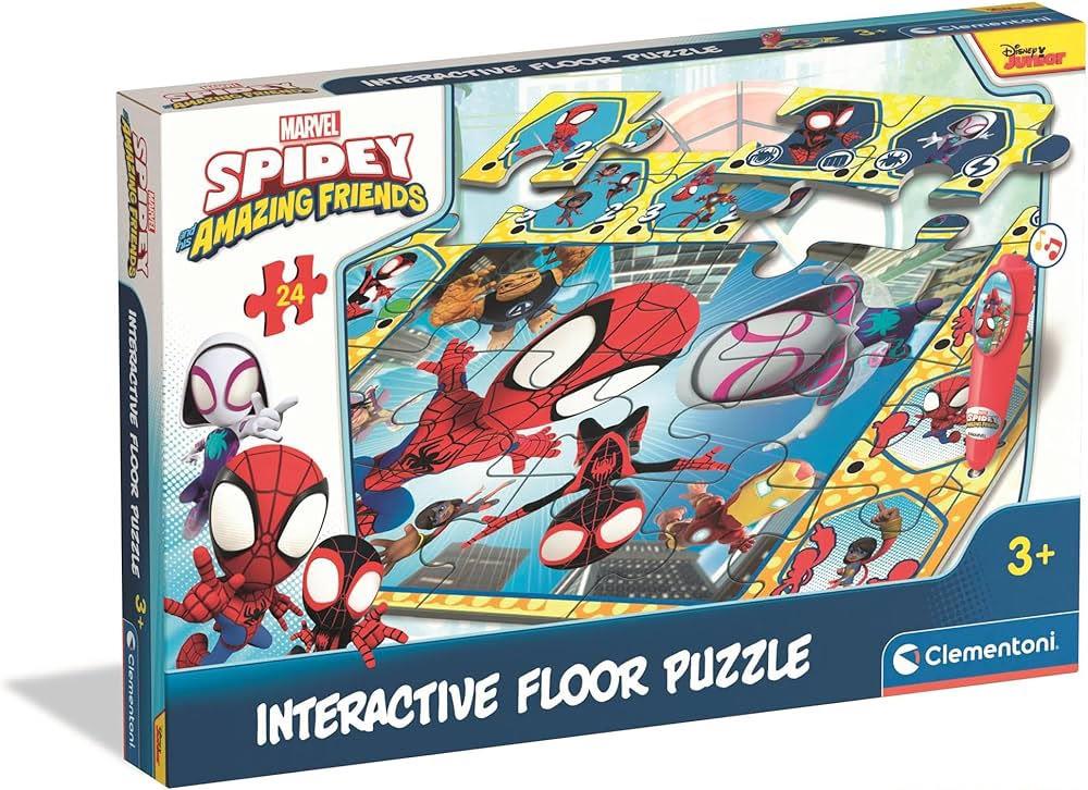 Tapete Puzzle + Jogo Interativo Spidey