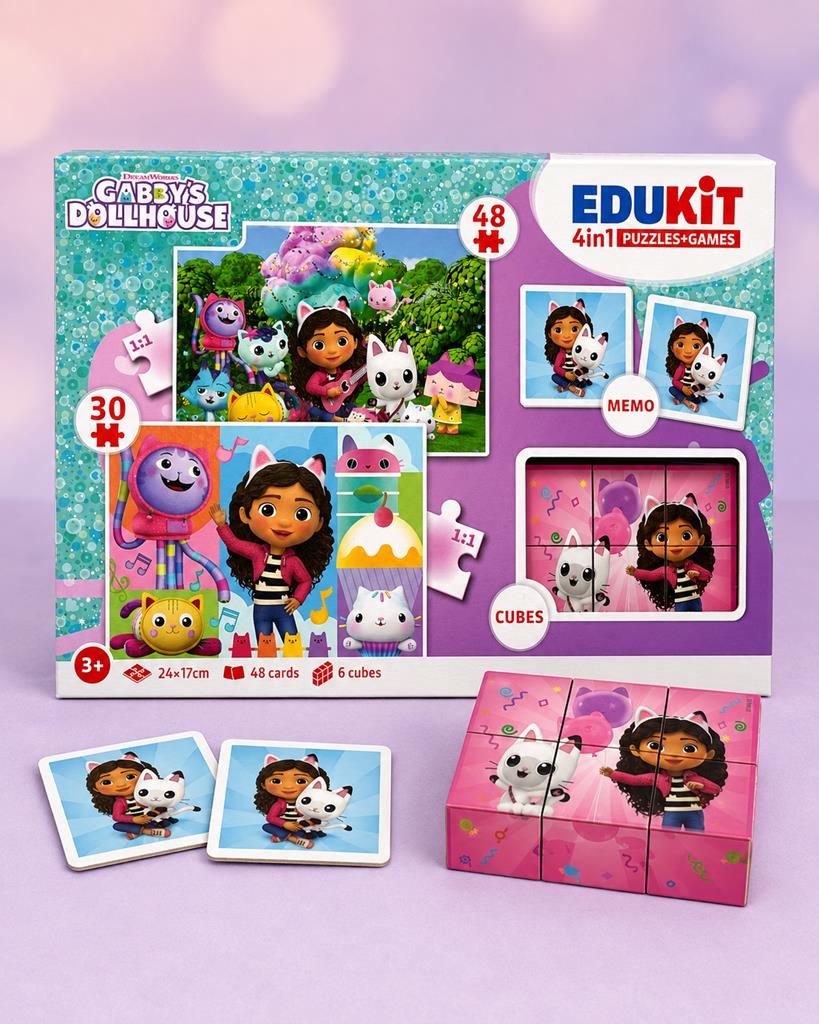 EDUKIT GABBY´S DOLLHOUSE