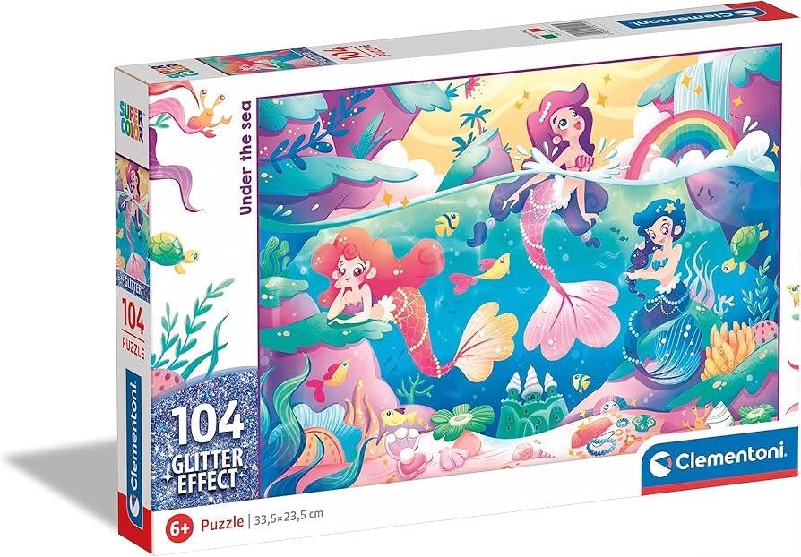 PUZZLE 104 GLITTER UNDER THE SEA