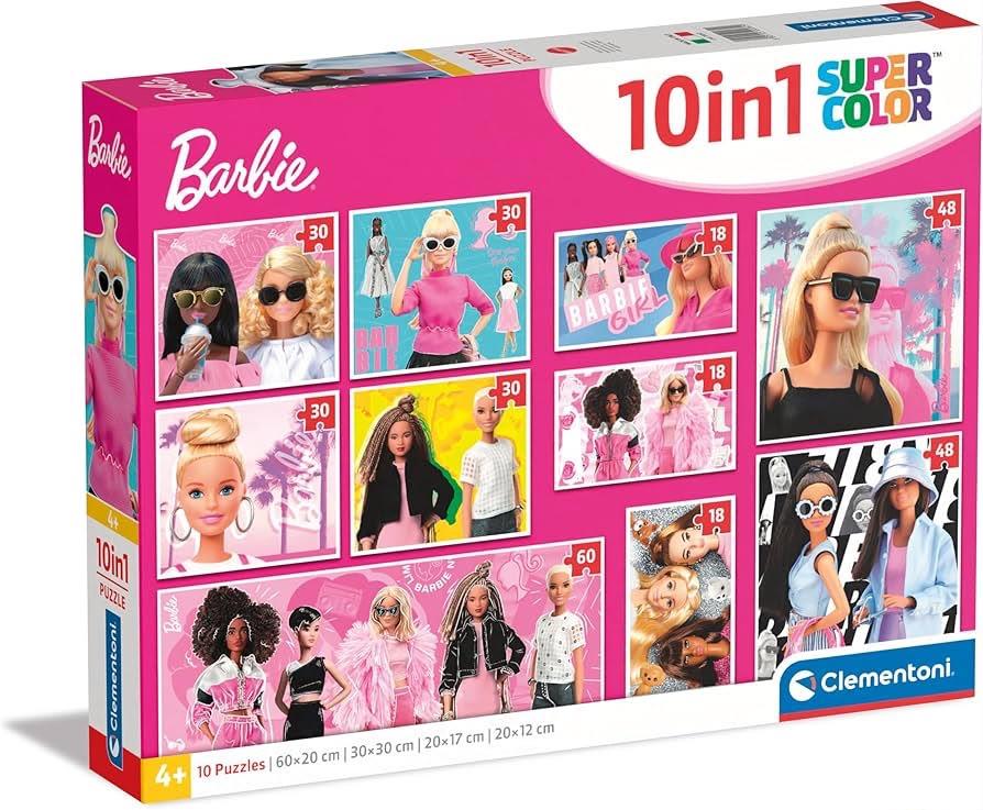 PUZZLE 10 EM 1 BARBIE