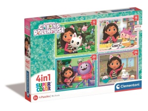 PZL GABBY'S DOLLHOUSE 4 EM 1