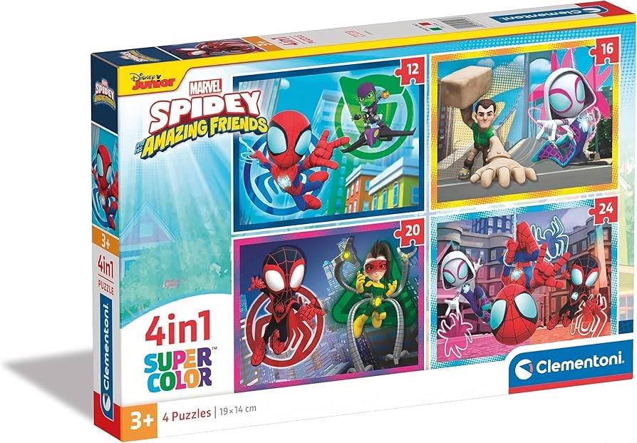 PZL SPIDEY AND HIS AMAZING FRIENDS 4EM1
