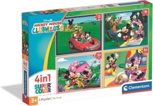 PUZZLE 4 EM 1 MICKEY