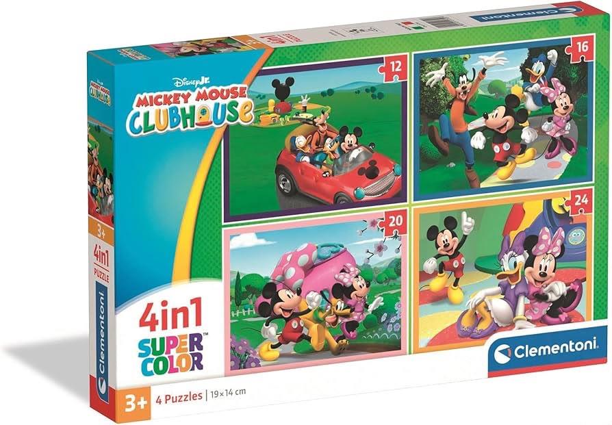 PUZZLE 4 EM 1 MICKEY