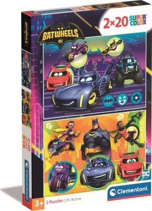PUZZLE 2X20 BATWHEELS
