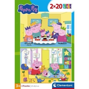 PUZZLE 2X20 PEPPA PIG