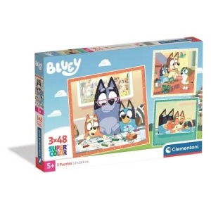 PUZZLE 3X48 BLUEY