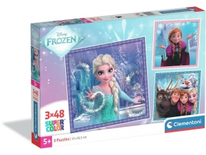 PUZZLE 3X48 FROZEN