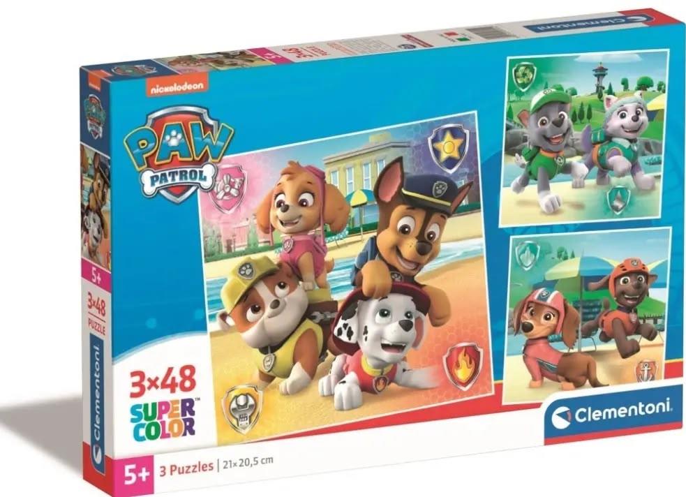 PUZZLE 3X48 PAW PATROL
