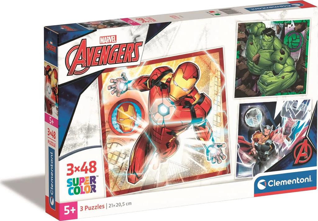 PUZZLE 3X48 AVENGERS
