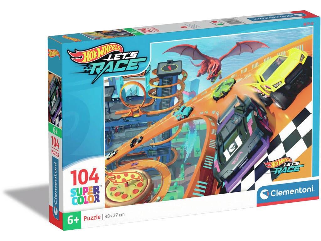 PUZZLE 104 HOTWHEELS