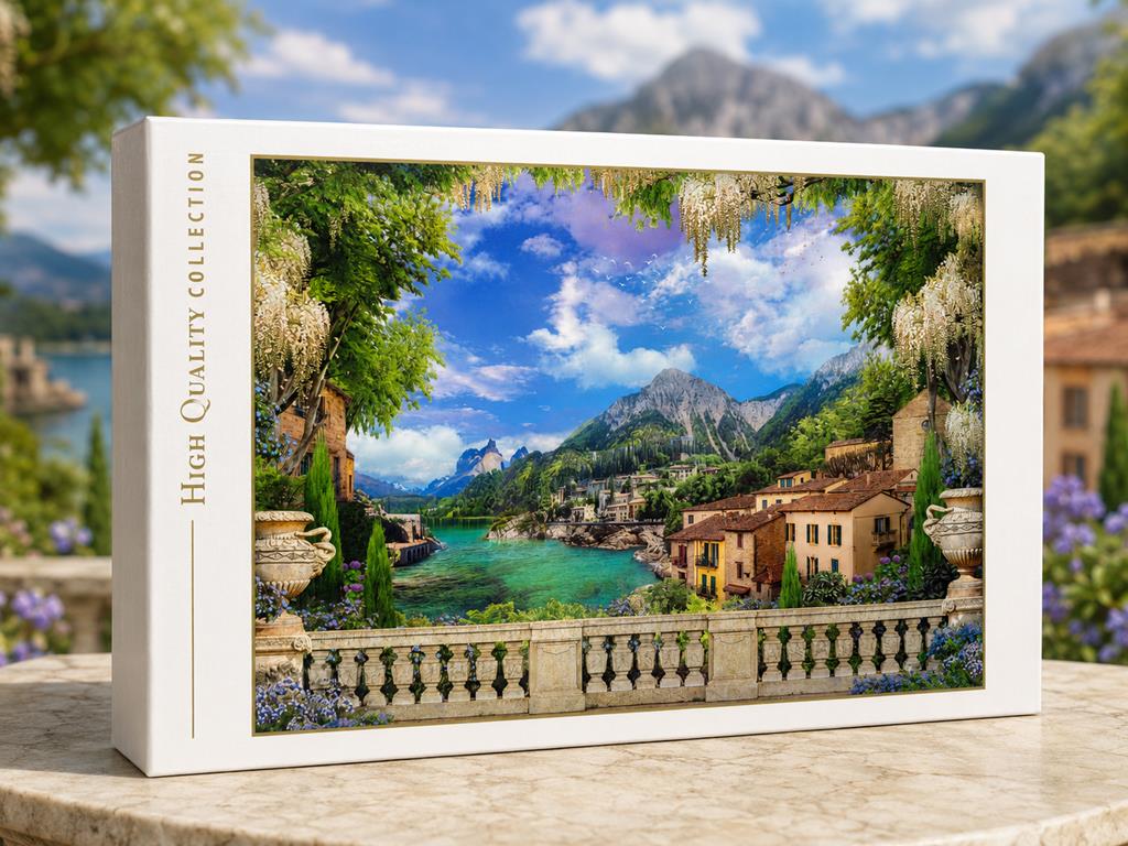 PUZZLE 3000 HQC LUSH TERRACE ON LAKE