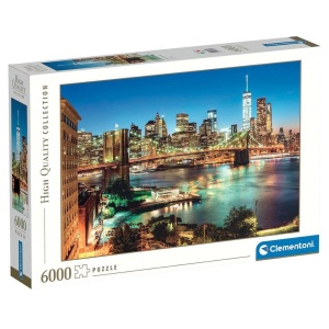 PUZZLE 6000 HQC BROOKLYN BRIDGE LIGHTS