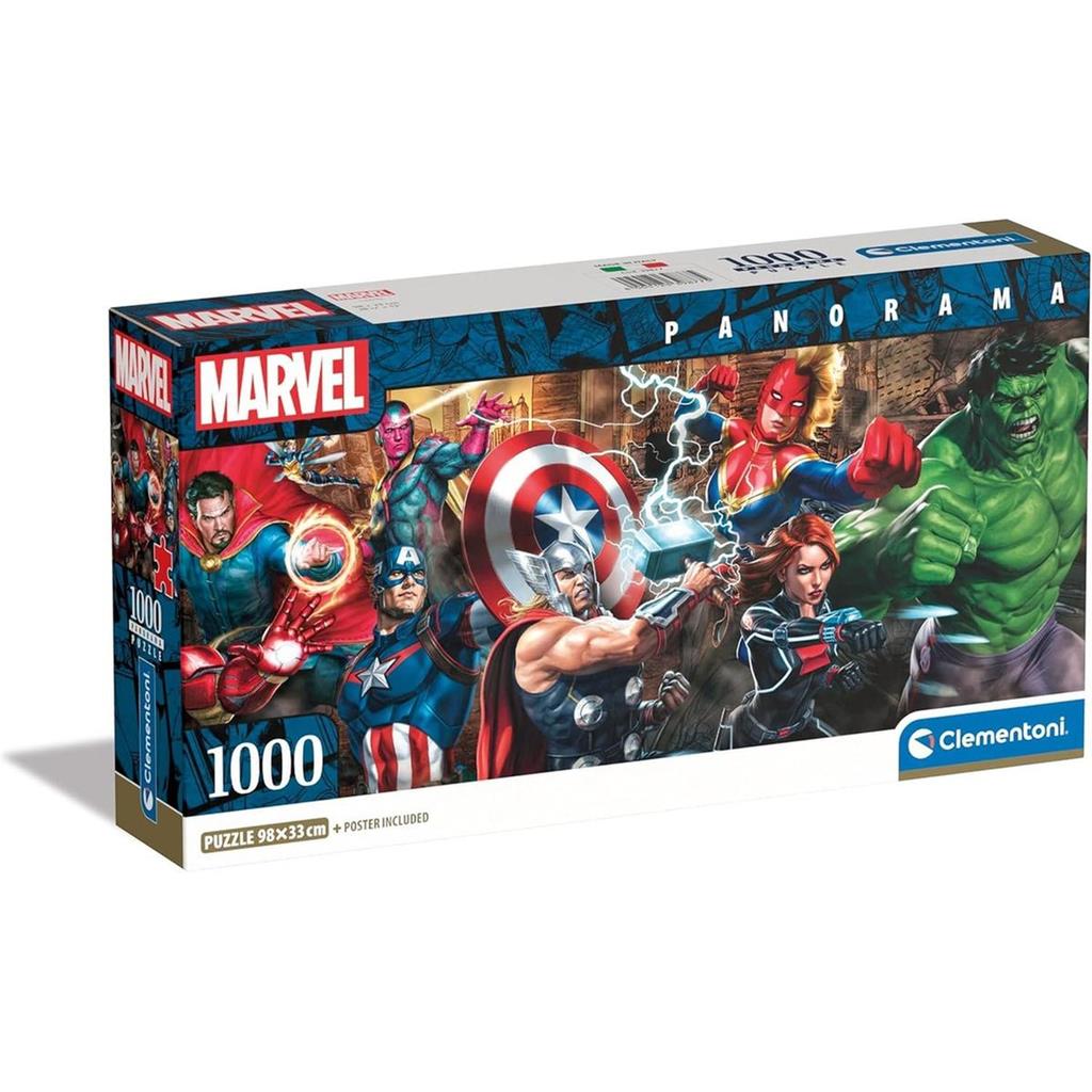 PUZZLE 1000 PANORAMA MARVEL THE AVENGERS