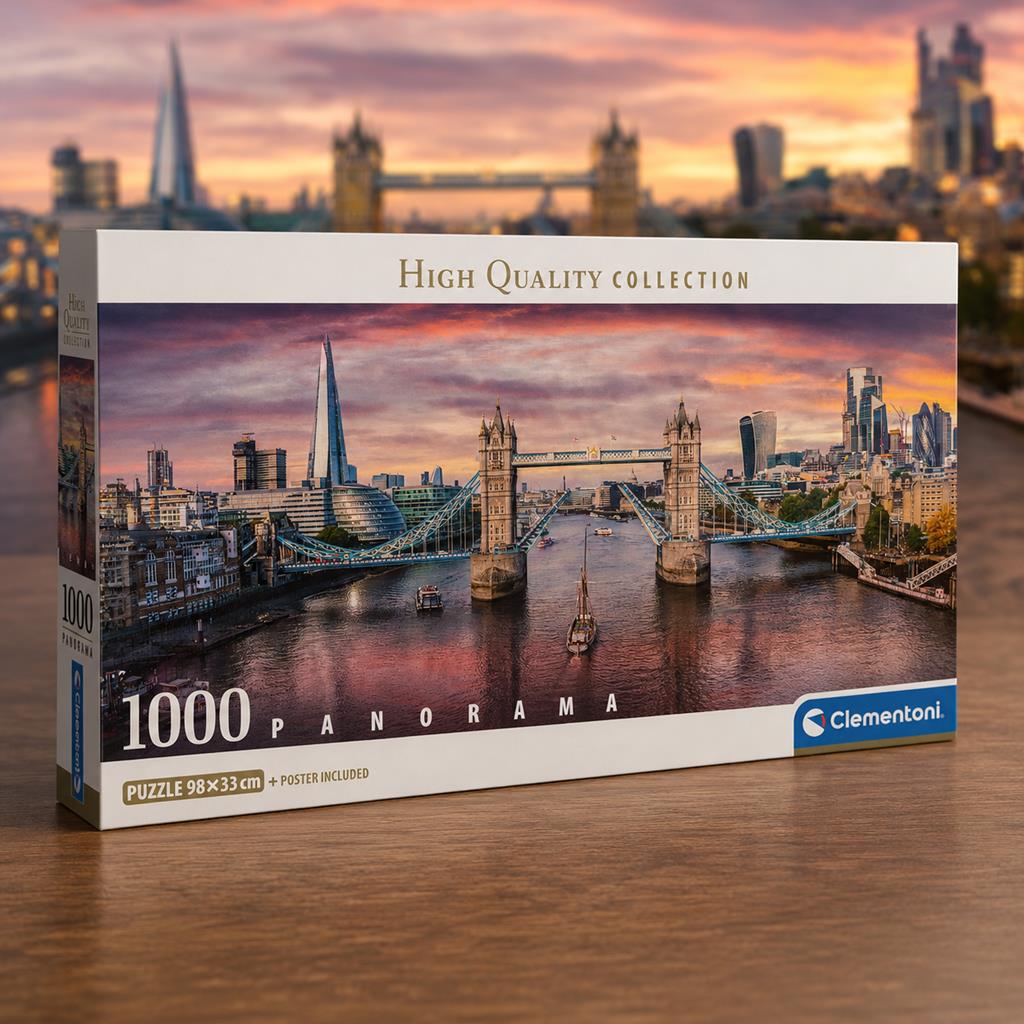 PUZZLE 1000 PANORAMA ACROSS THE RIVER THAMES