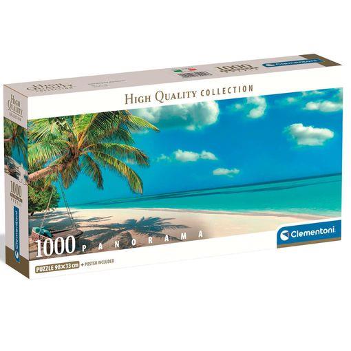 PUZZLE 1000 PANORAMA SWINGING BY THE OCEAN