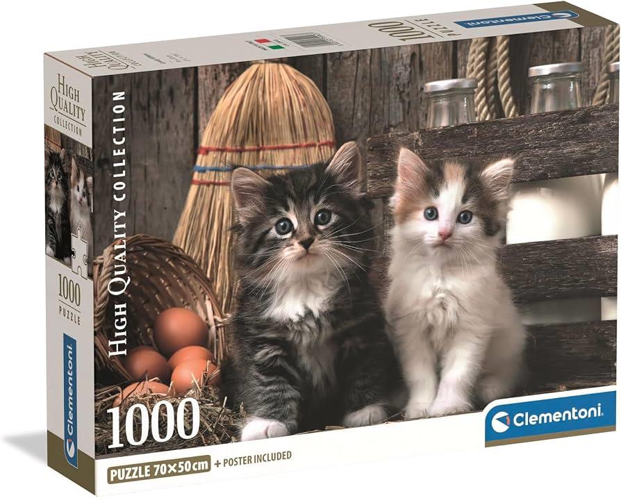 PUZZLE 1000 HQC LOVELY KITTENS
