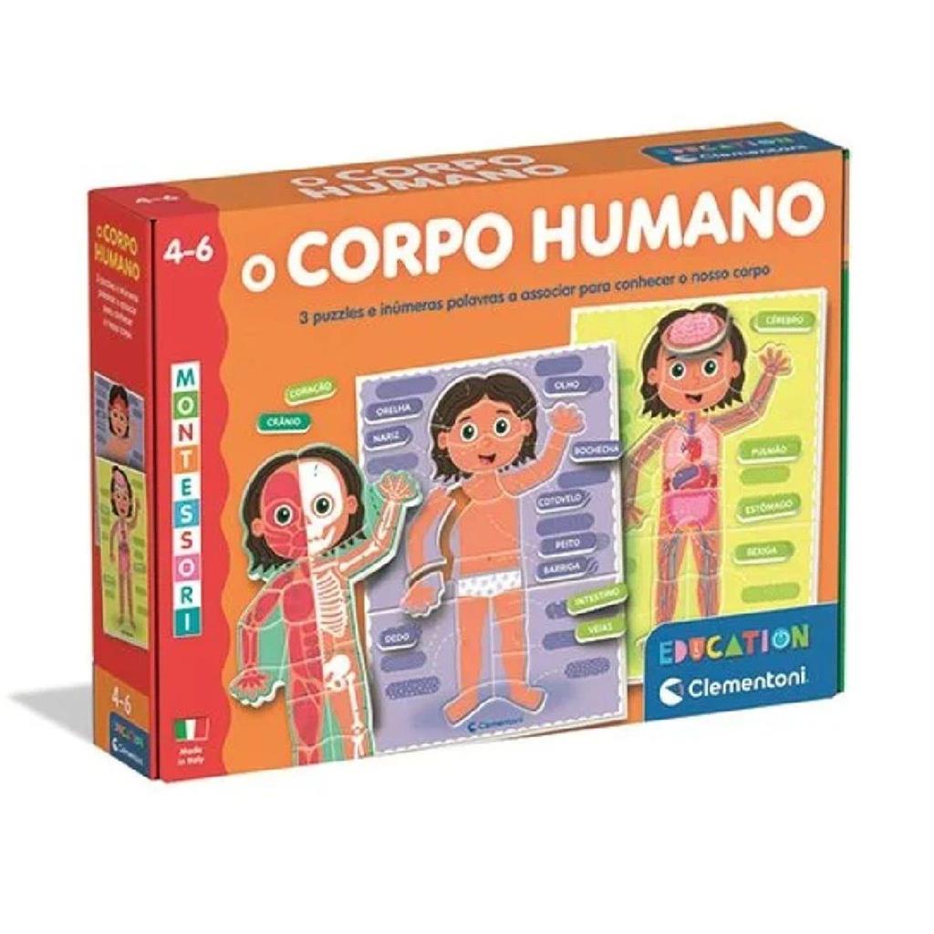 MONTESSORI - O CORPO HUMANO