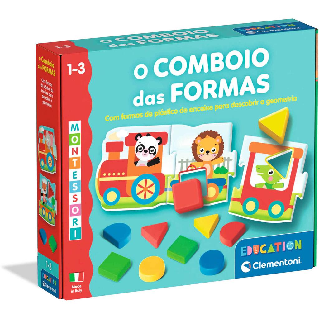 Montessori - O Comboio das Formas