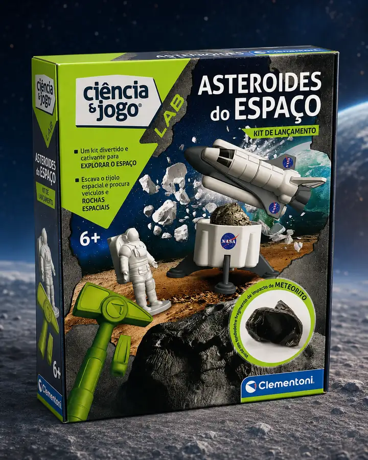 ASTEROIDES DO ESPAÇO - KIT LANÇAMENTO