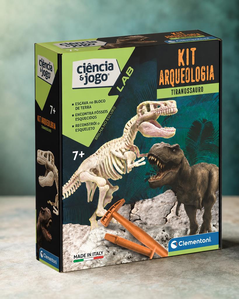 KIT ARQUEOLOGIA - TIRANOSSAURO REX