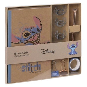SET DE PAPELARIA STITCH