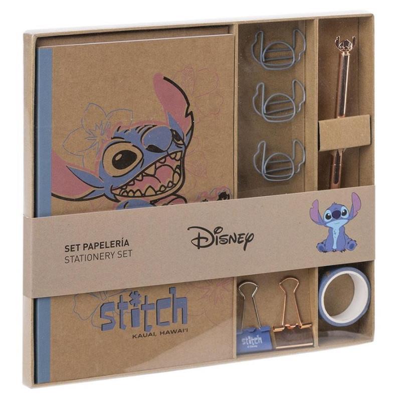 SET DE PAPELARIA STITCH
