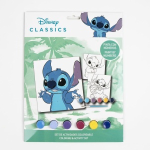 SET COLORIR NÚMEROS STITCH