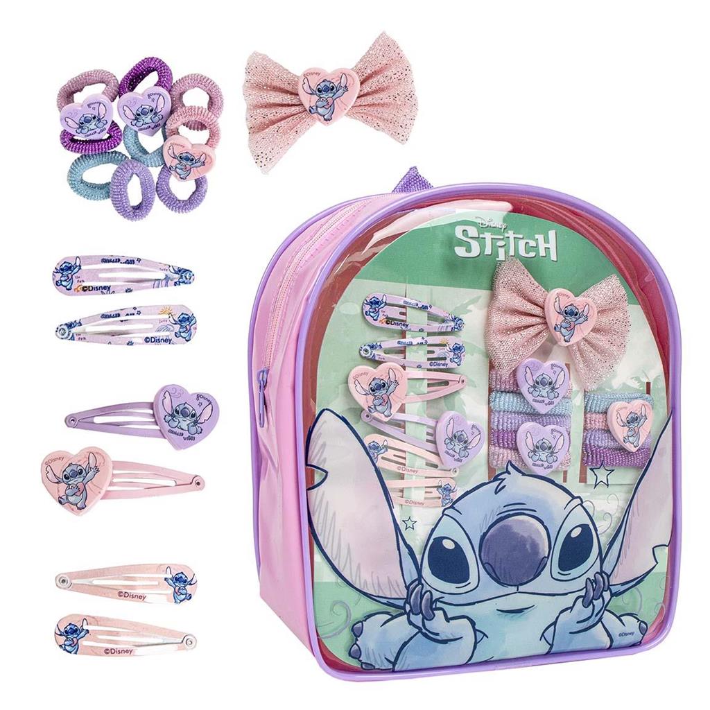 SET BELEZA MOCHILA STITCH