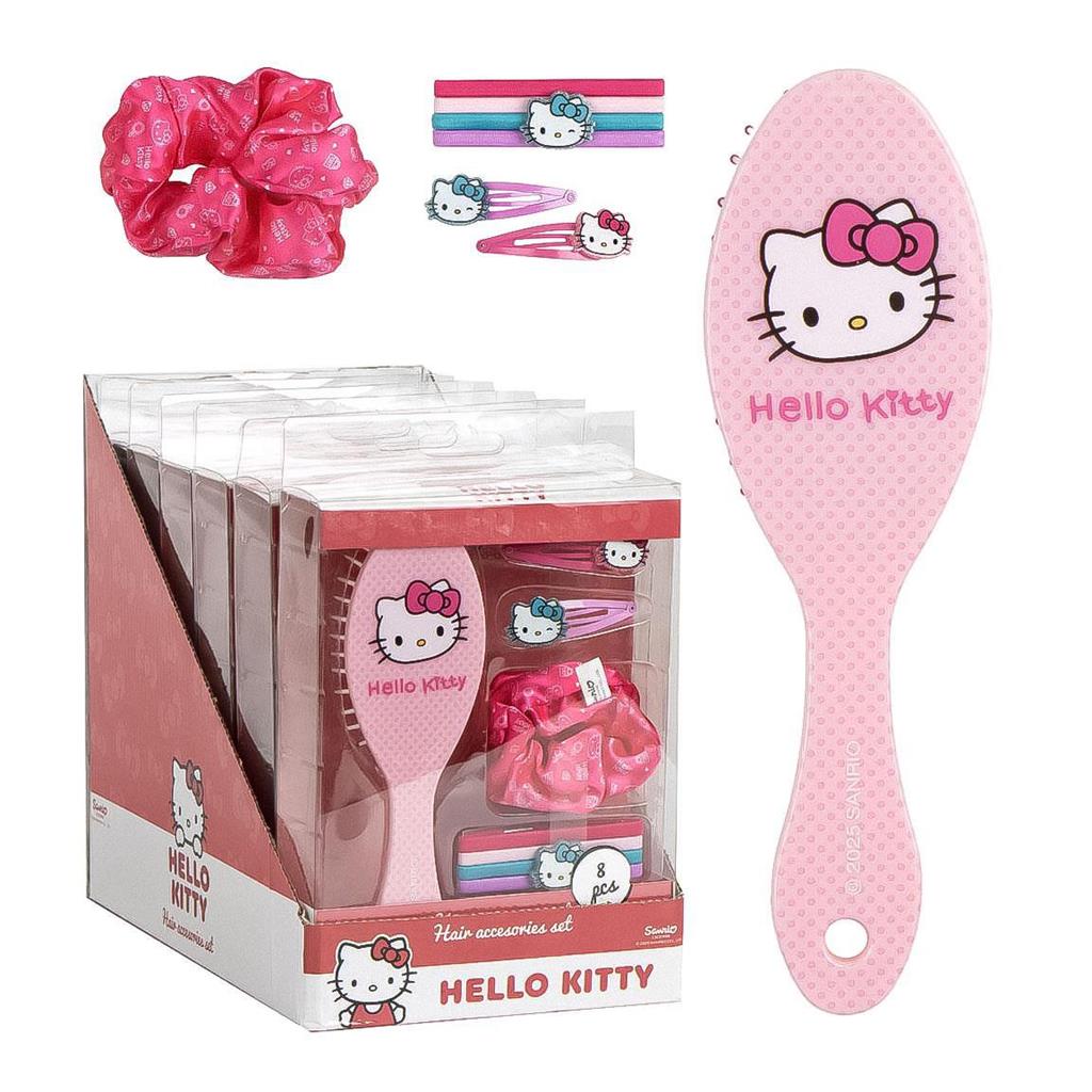 SET BELEZA ACESSÓRIOS HELLO KITTY