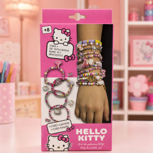 SET DE PULSEIRAS HELLO KITTY