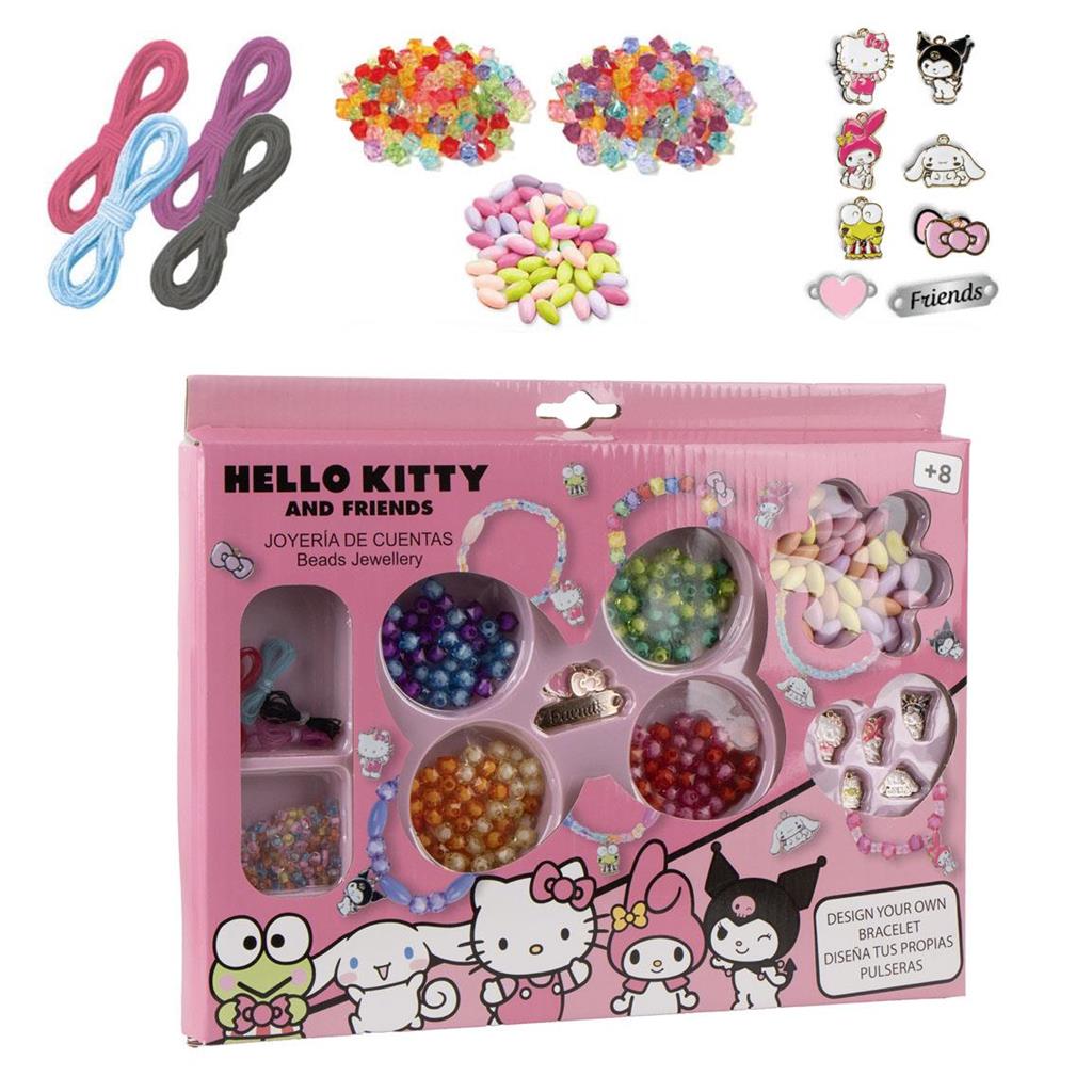 SET DE PULSEIRAS HELLO KITTY