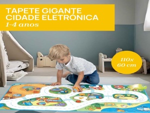 TAPETE INTERATIVO DA CIDADE TURBO BALL