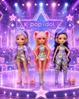 K-POP - BONECAS MANEQUIM