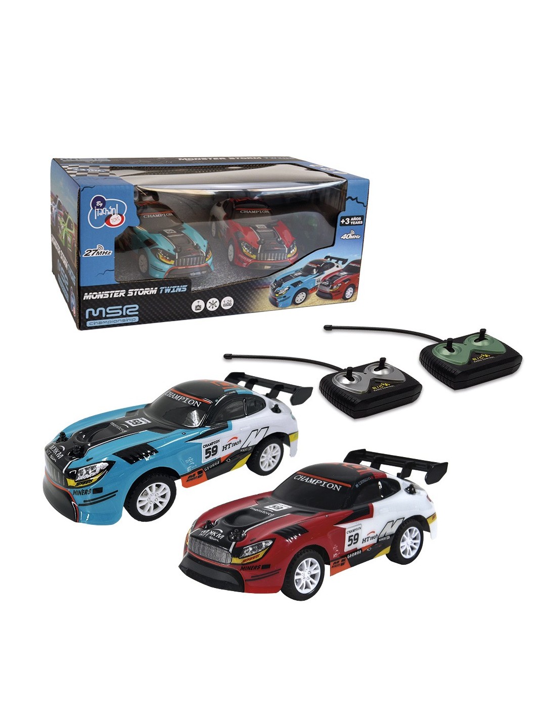 CARRO RC RALLY STORM TWIN 1:26