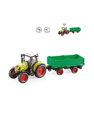 TRACTOR C/REBOQUE LUZ E SOM