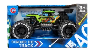 FRICTION CROSS-COUNTRY CAR WITH LIGHT AND SOUND