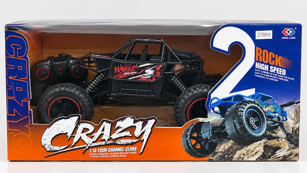 27MHZ 4 CHANNELS R/C HIGH SPEED CLIMBING CAR