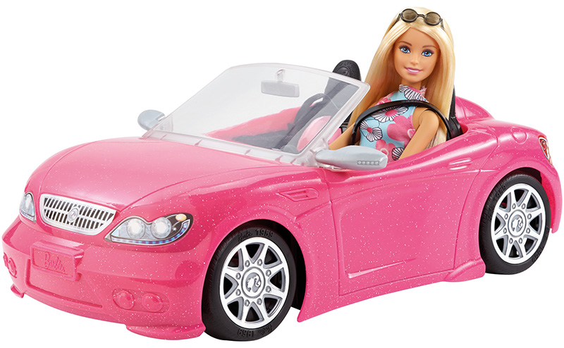 Carro da Barbie com Boneca