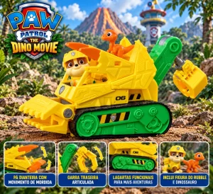 Paw Dino Veículo Rubble