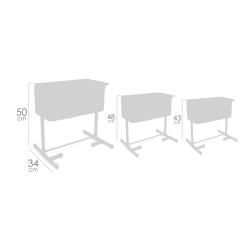 Berço ajustável DORME COMIGO - para bonecas de até 48 cm - Image 3