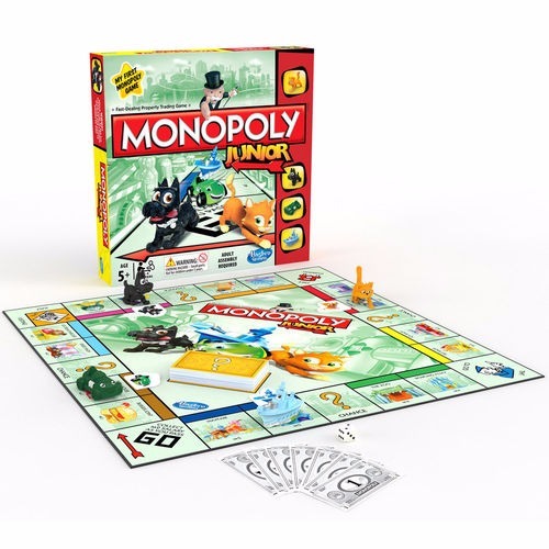 Jogo de Tabuleiro MONOPOLY Junior (Idade Mínima Recomendada: 4