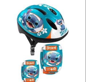 Capacete+Cotoveleiras+Joelheiras  Stitch