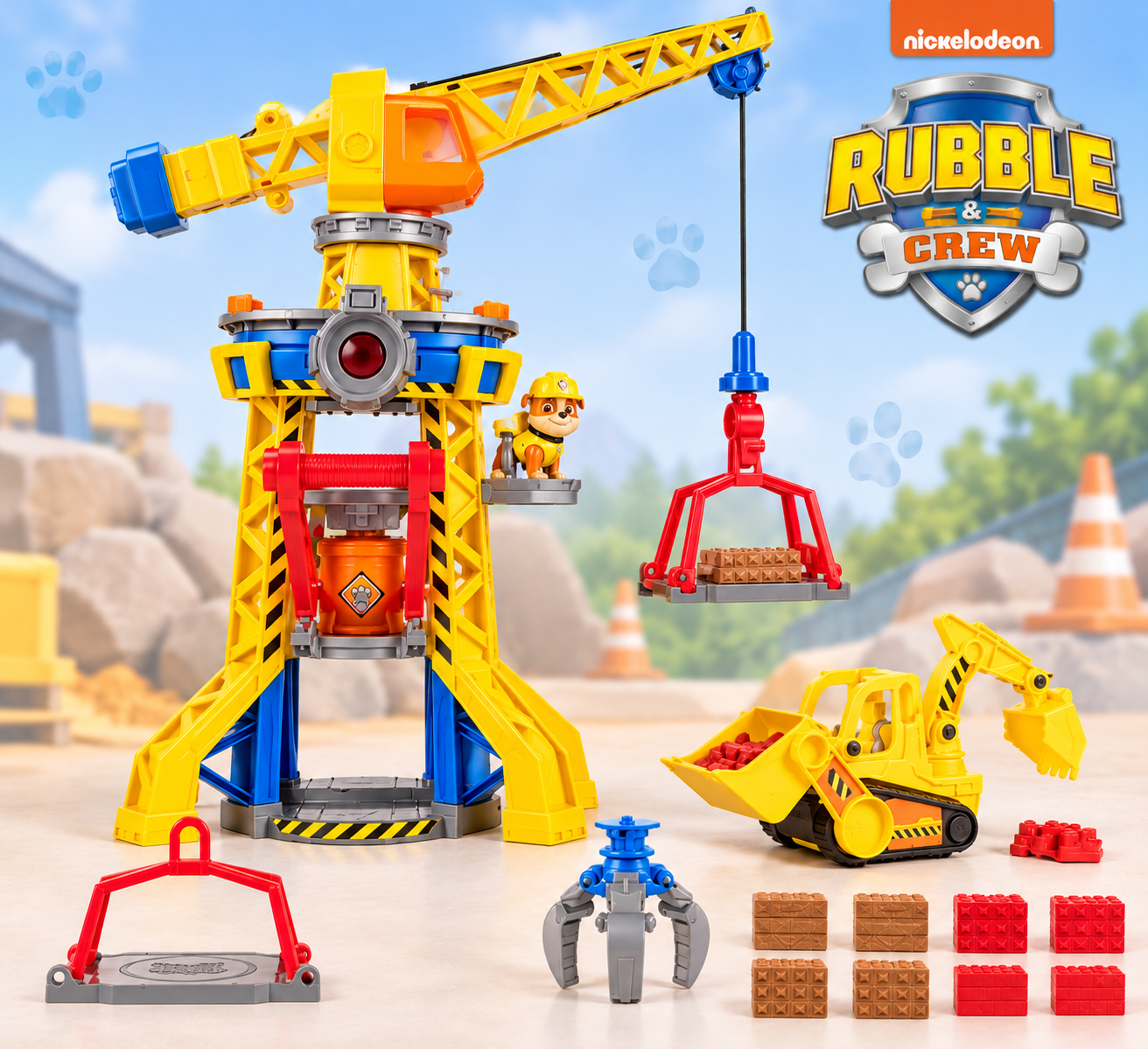 RBL PLAYSET Torre de Grua Rubble